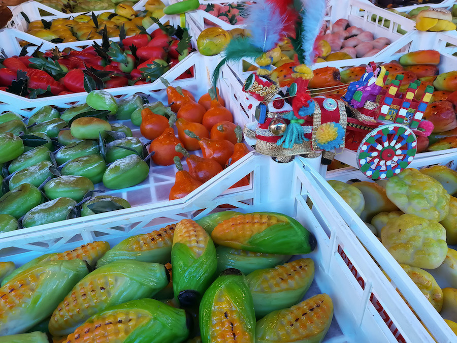 Martorana fruit in Palermo