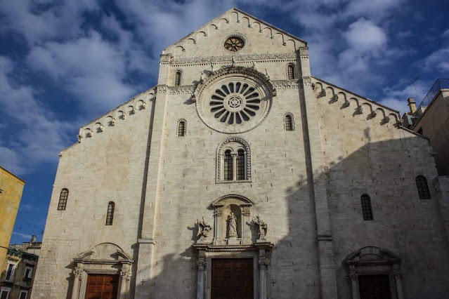 Facade of the Cathedral of San Sabino in Bari