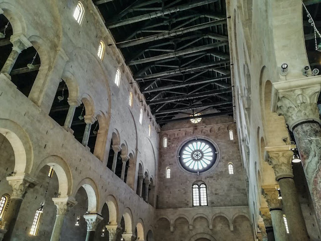 Interior of the Cathedral of San Sabino in Bari
