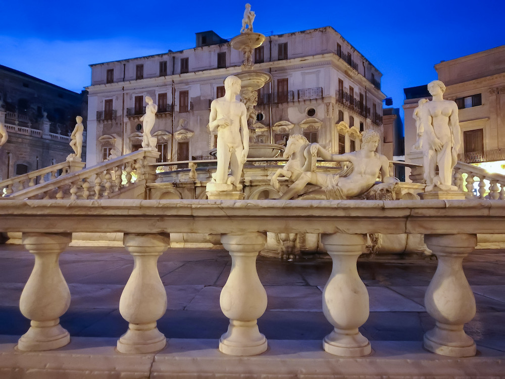 Praetorian fountain in Palermo