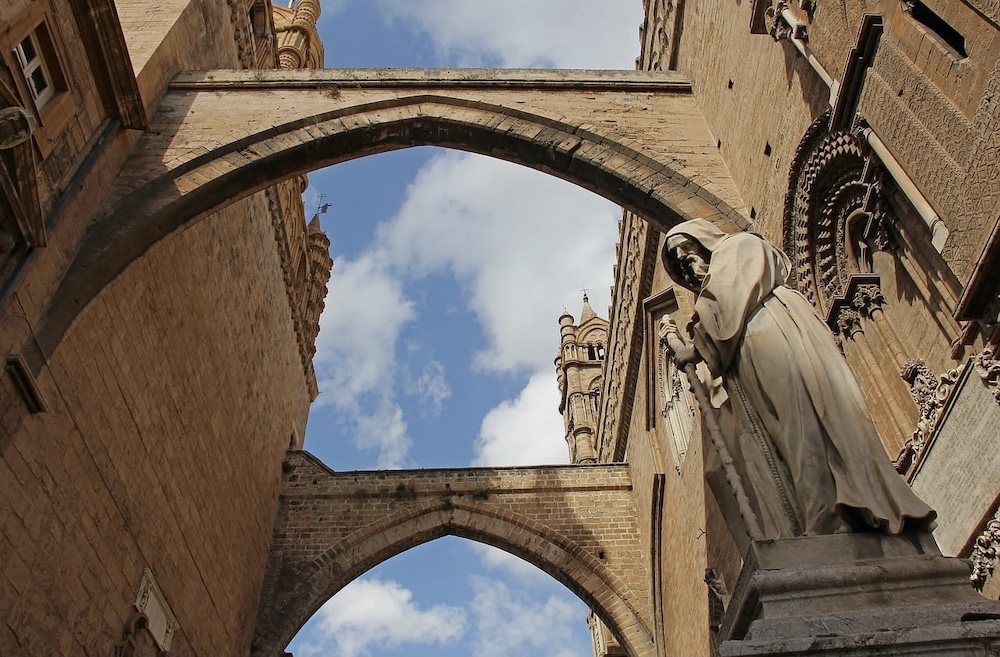 West prospectus of the Cathedral in Palermo