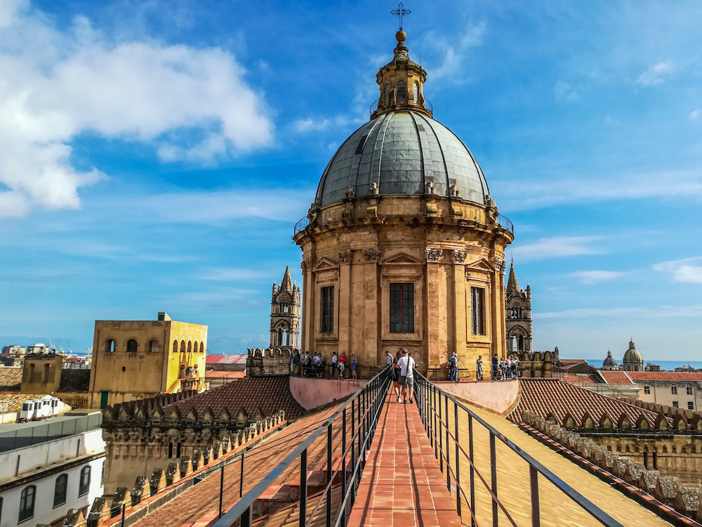 The dome of the Cathedral of Palermo