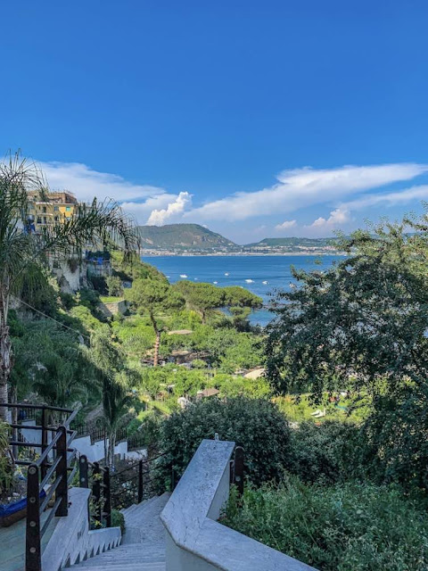 beach club in Bacoli Napoli Naples Italy
