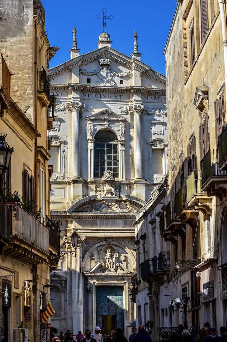Church of Sant'Irene, ancient patron saint of the city
