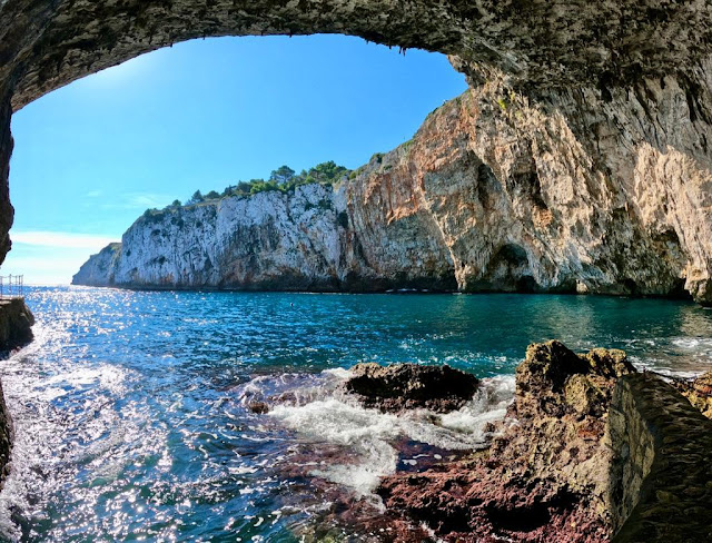 Zinzulusa grotto cave in Castro Puglia